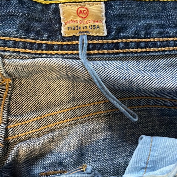 Y2K AG Adriano Goldschmied Mens Size 32 X 30 The Fillmore Relaxed Bootcut Jeans - Picture 10 of 13